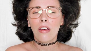 Epigrammatic boobs solo model Casey Calvert fingers say no to wet fuck hole